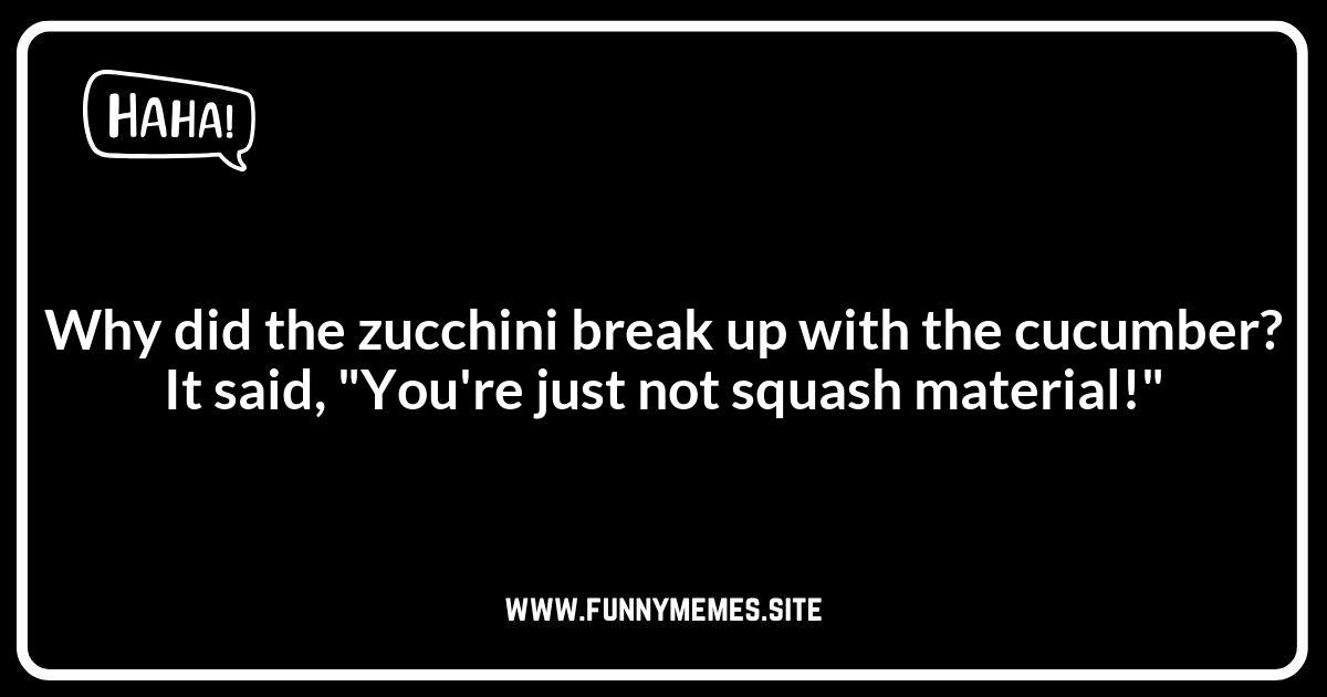 Zucchini Jokes for the Garden Variety Humor