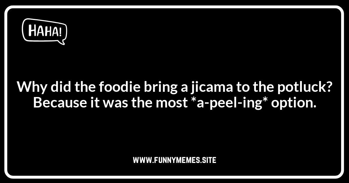 The Best Jicama Jokes for Foodies