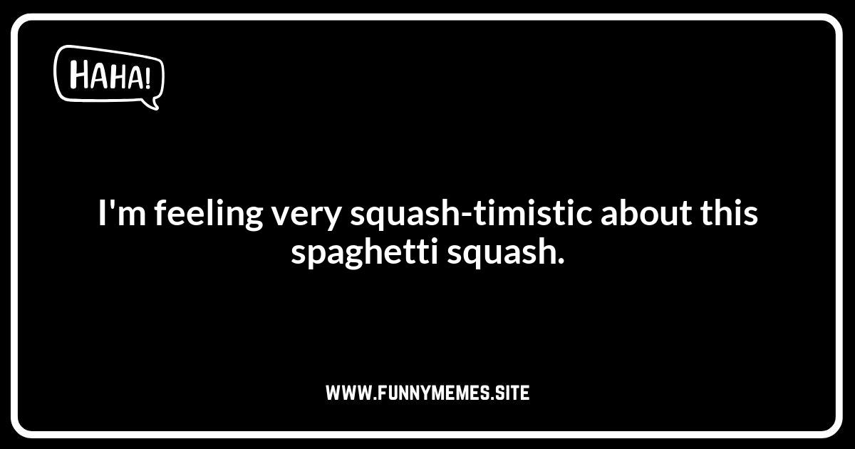 Spaghetti Squash Puns: Wordplay at Its Finest