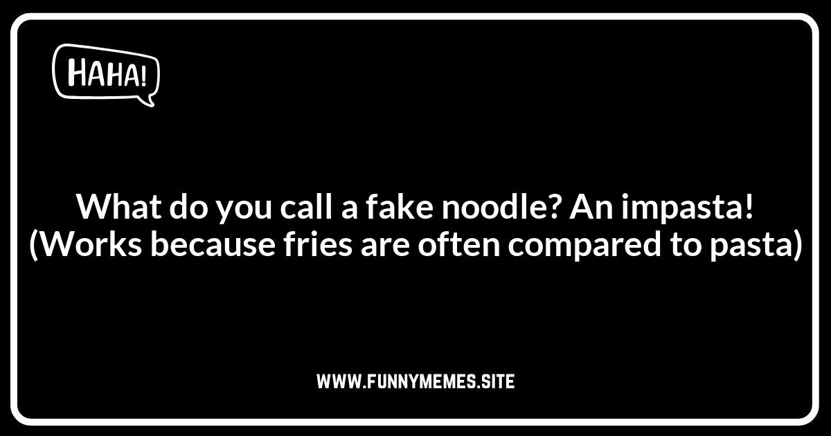 French Fries Jokes: The Crispiest One-Liners