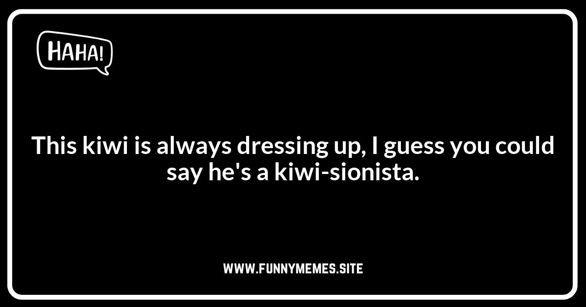 Kiwi Jokes: Wordplay That's Ripe for Laughing
