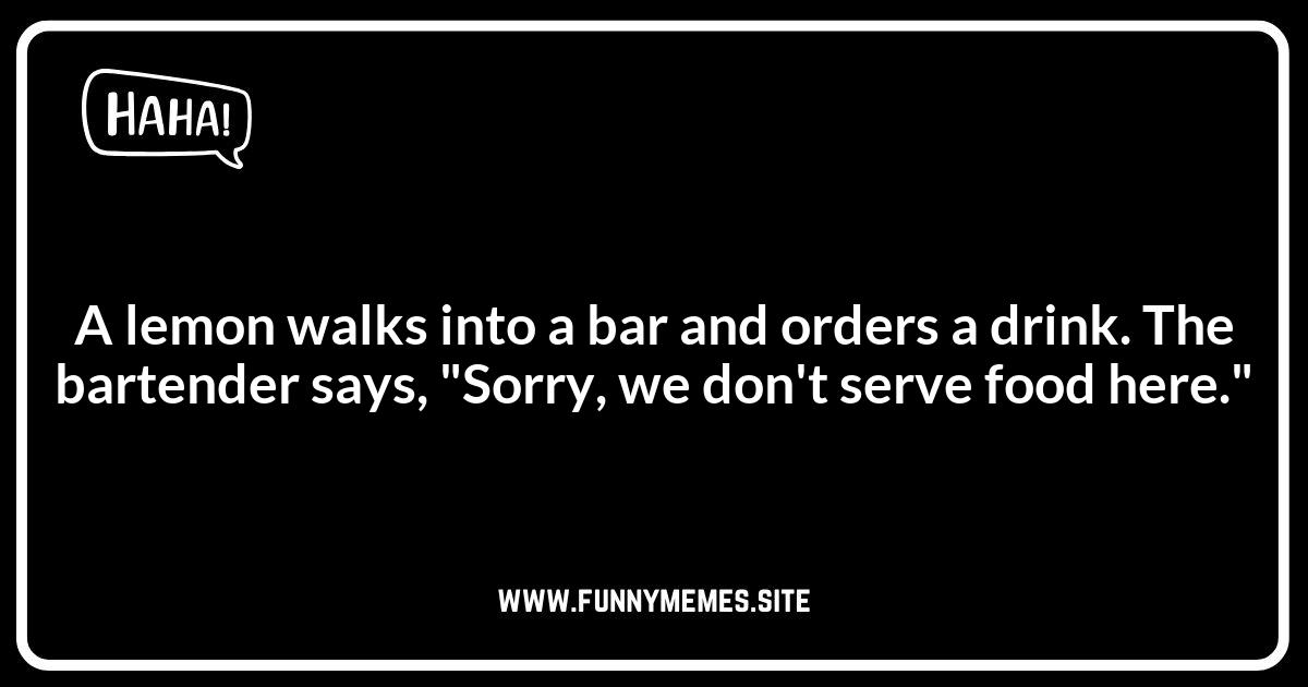 Clever Lemon Jokes That Are Actually Good