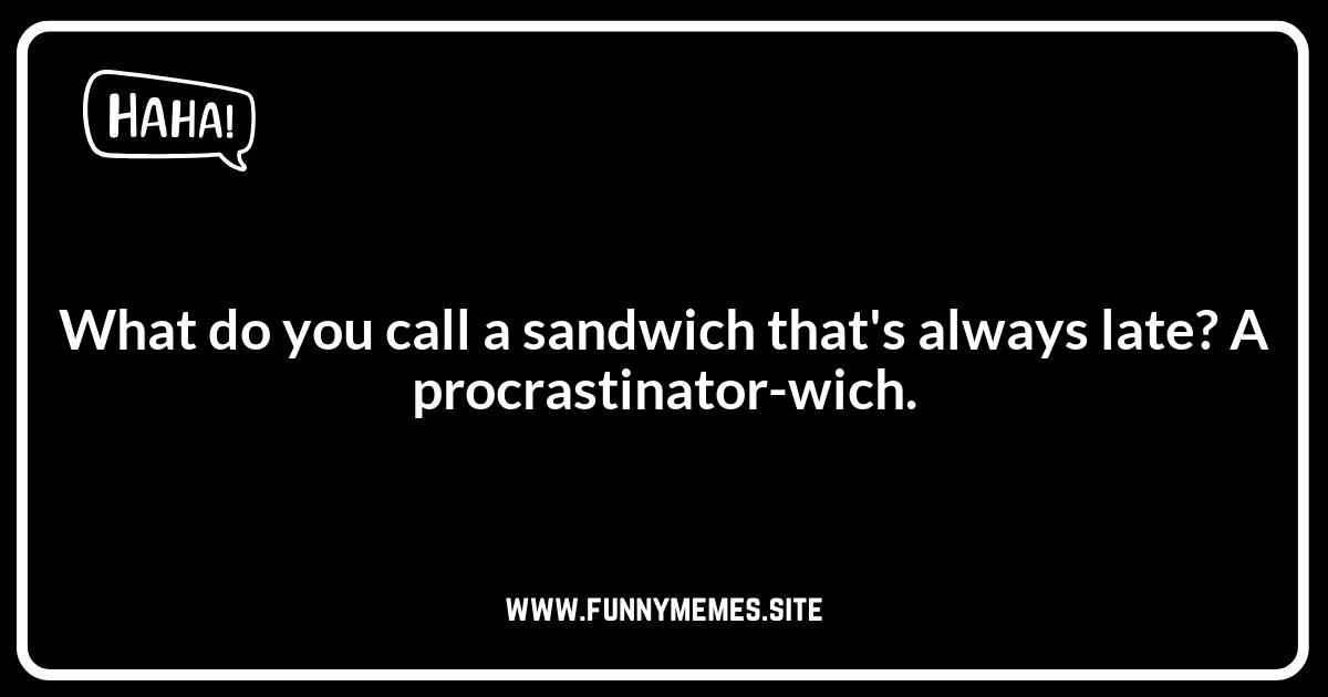 Sandwich Jokes: The Worst Sandwich Puns Ever