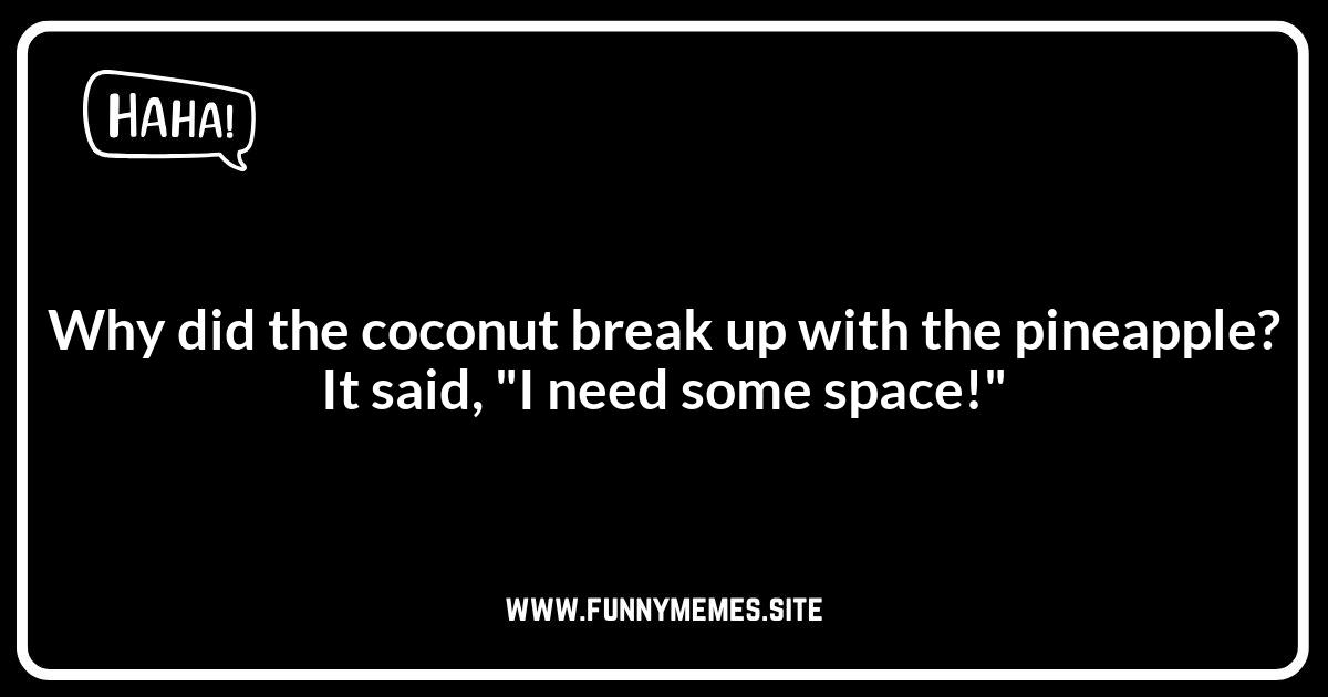 Coconut Jokes: A Nutty Introduction
