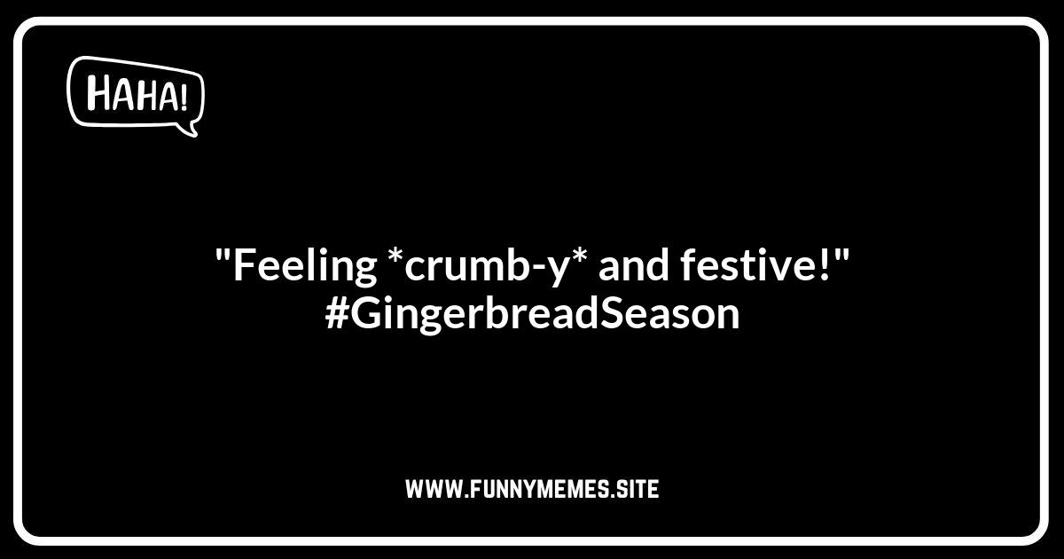 Gingerbread Puns for Instagram Captions: Spice Up Your Social Media
