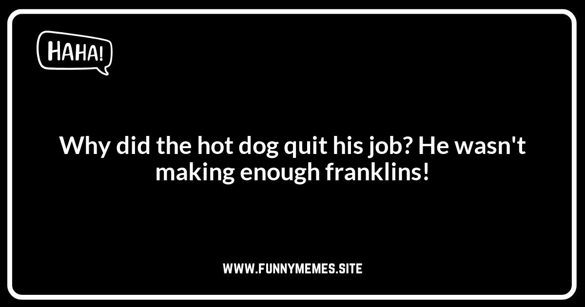 Hot Dog Jokes: The Classics That Never Get Old