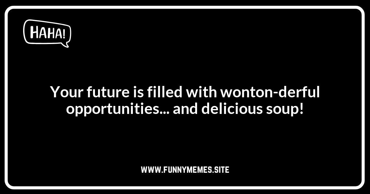 Wonton Fortune Cookie Jokes: Predicting Your Laughter