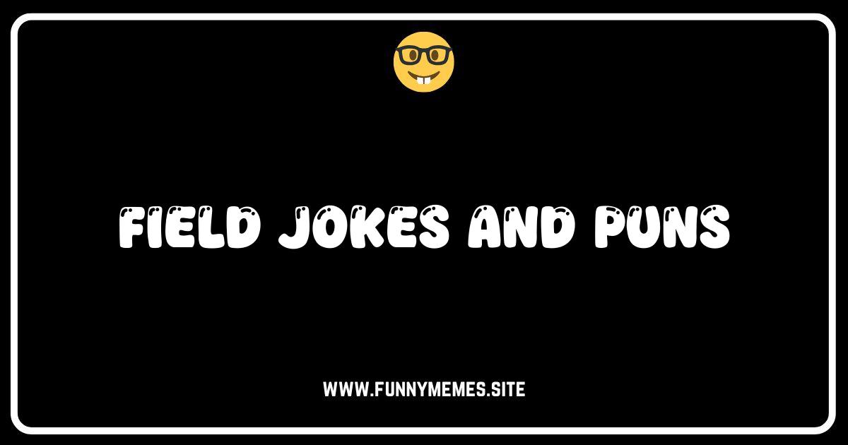 Knee-High by the Fourth of July: The Best Field Jokes & Puns!