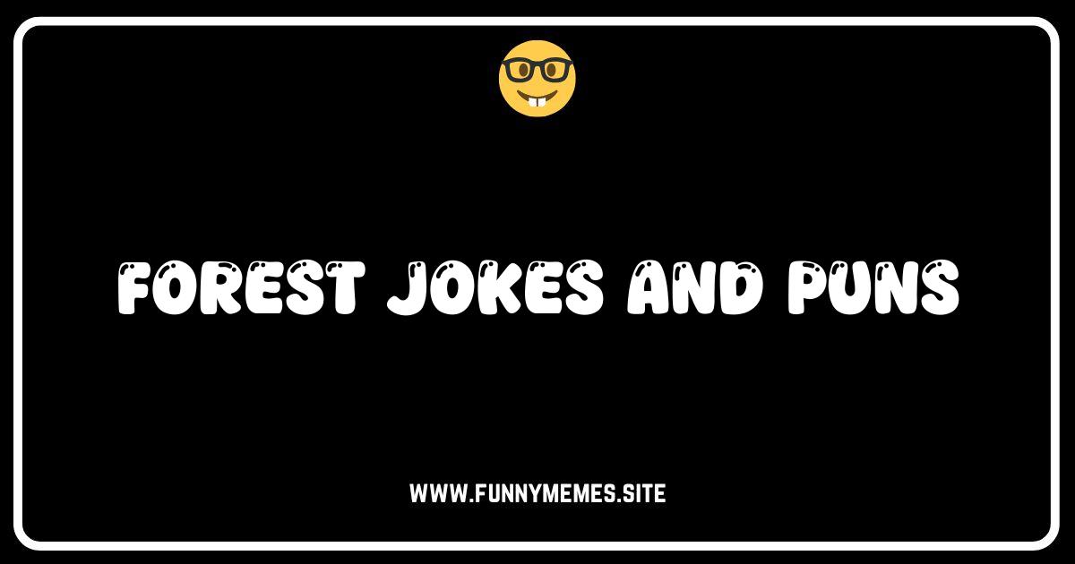 Branch Out with Laughter: The Best Forest Jokes and Puns!