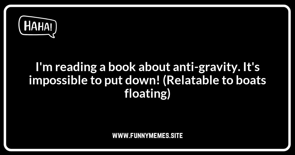 Dock Humor: Puns That Really Float
