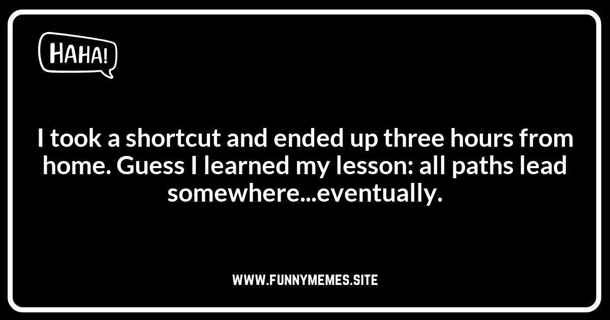 Wandering Path Jokes: Lost in Laughter