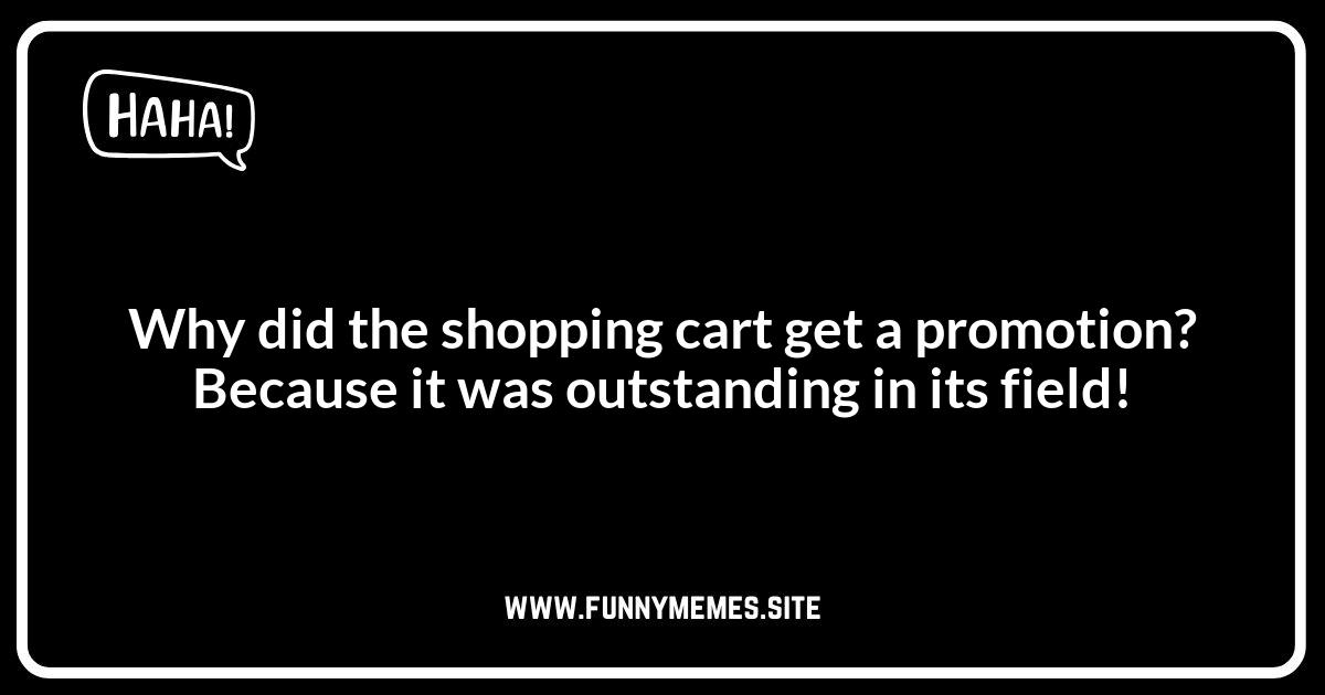 Cart Jokes: The Best Shopping Cart Puns
