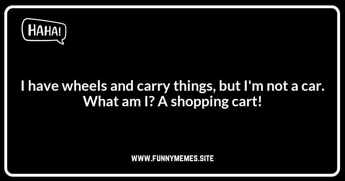 Punny Cart Riddles: Test Your Wits