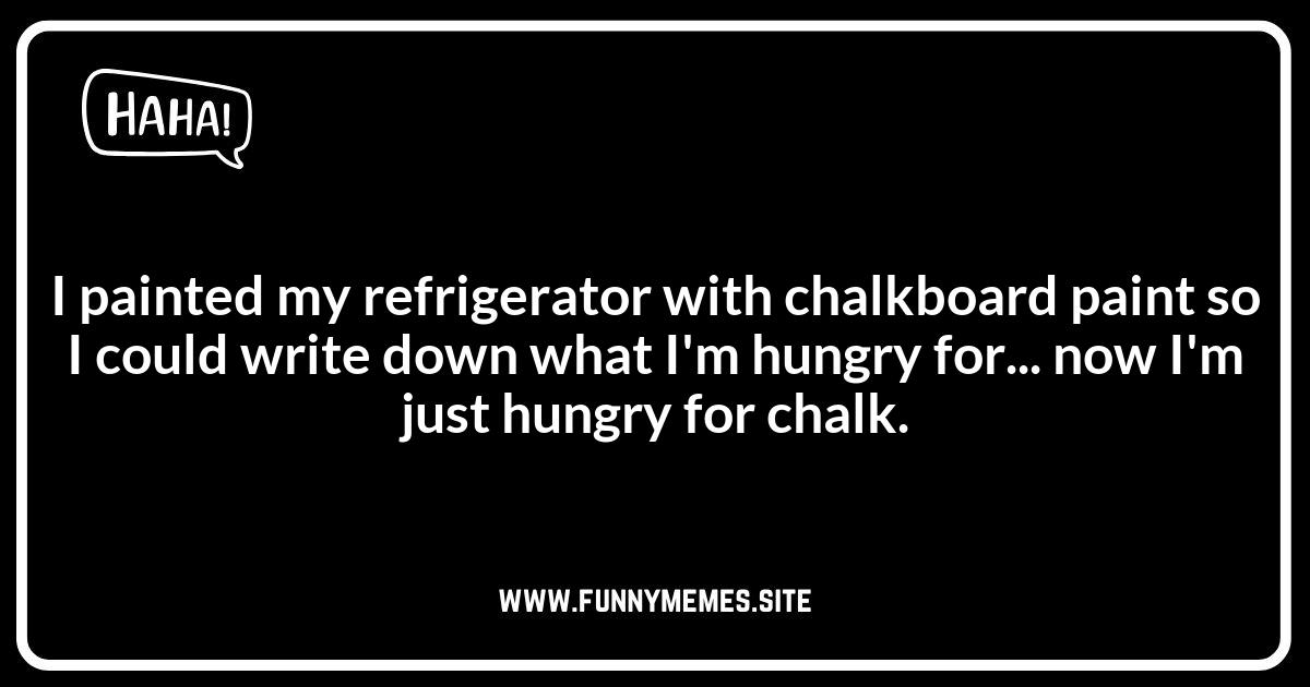 Chalkboard Paint Jokes: Coating Your Day in Comedy