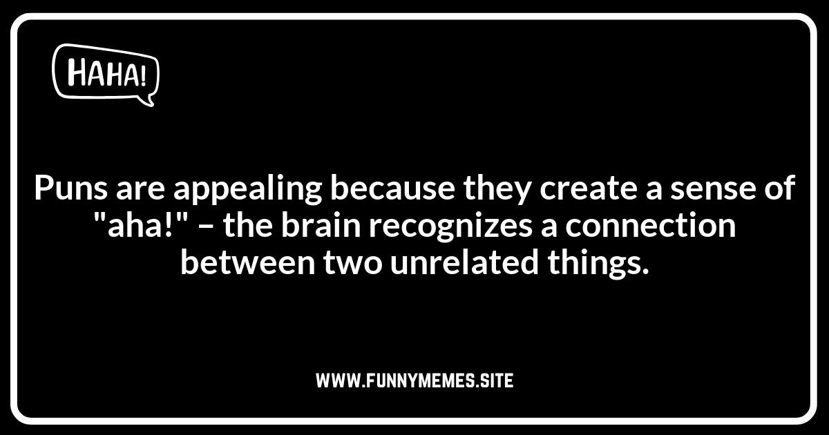 Why are Comb Jokes so Appealing? The Psychology of Puns