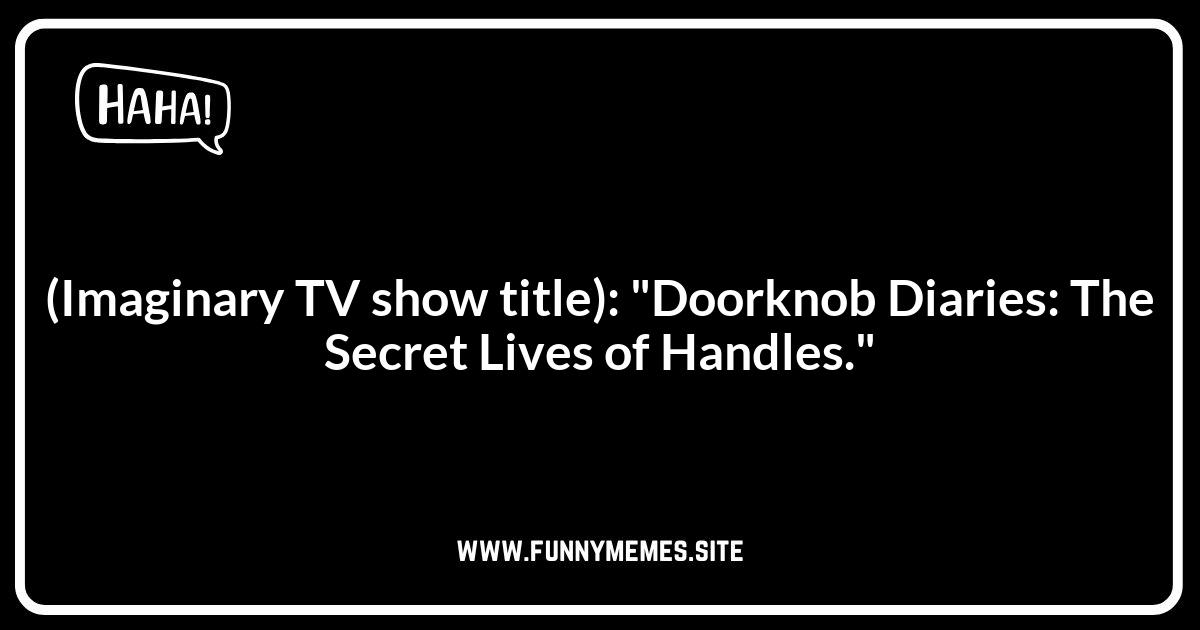 Doorknob Jokes in Pop Culture: From Movies to TV
