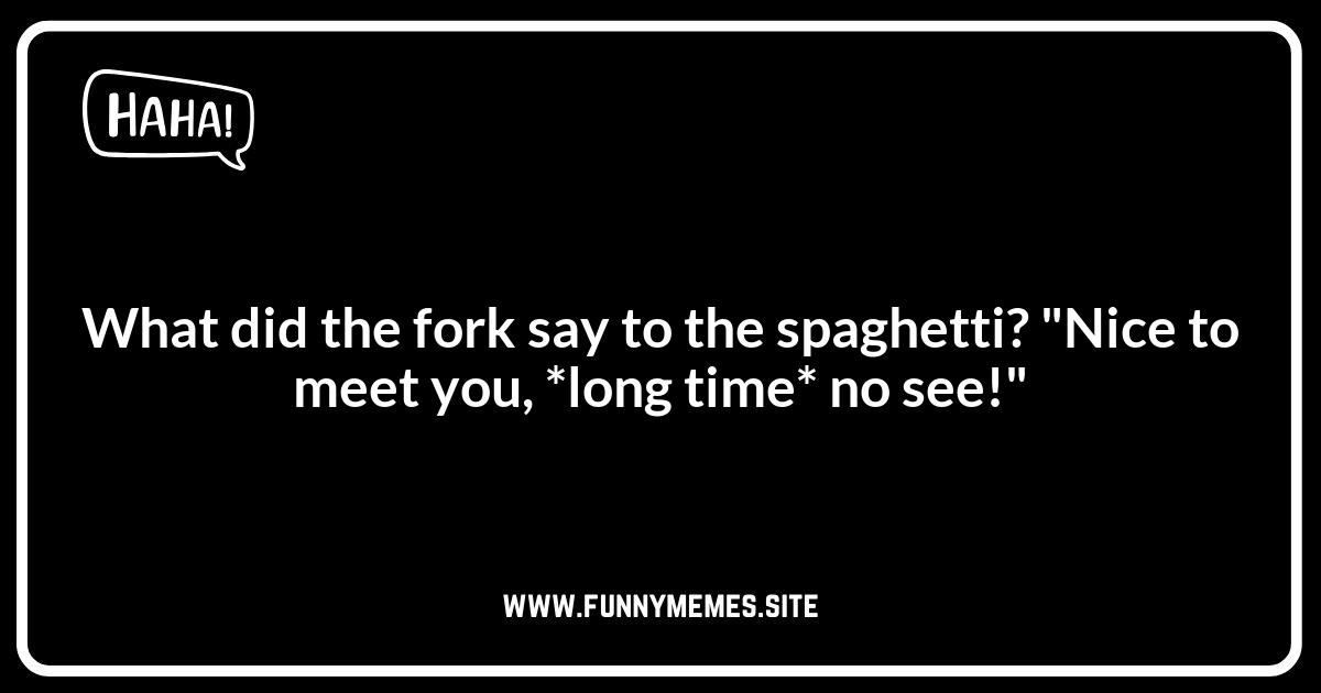 Fork-tastic Wordplay: Clever Fork Jokes