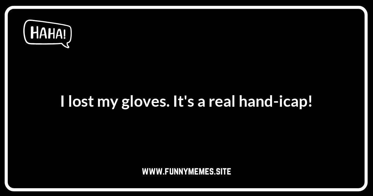 Glove-ly One-Liners: Quick Jokes to Share