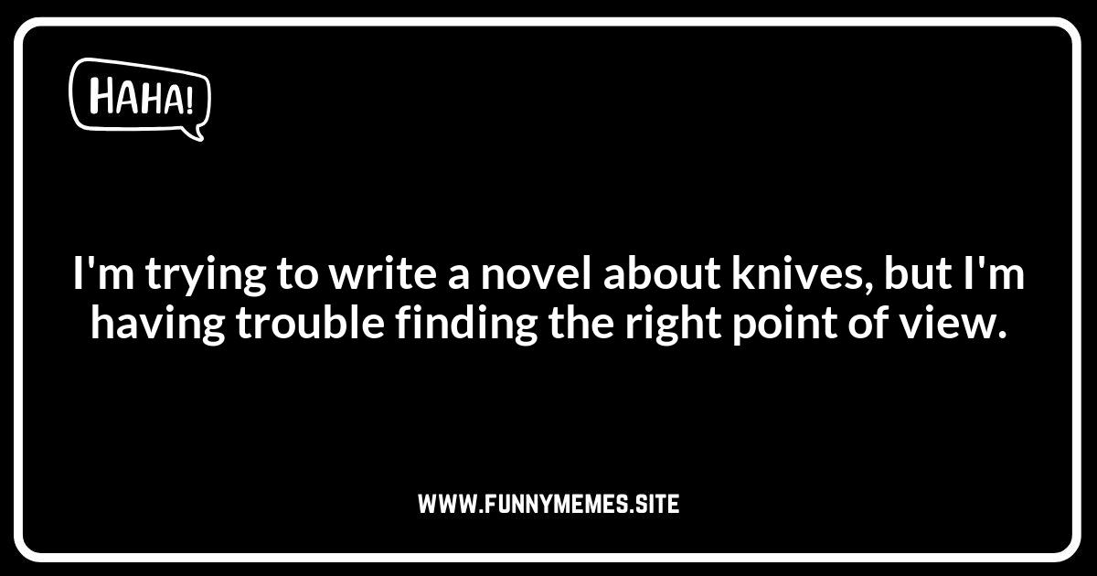 Knife Puns: Wordplay That's Always on Point