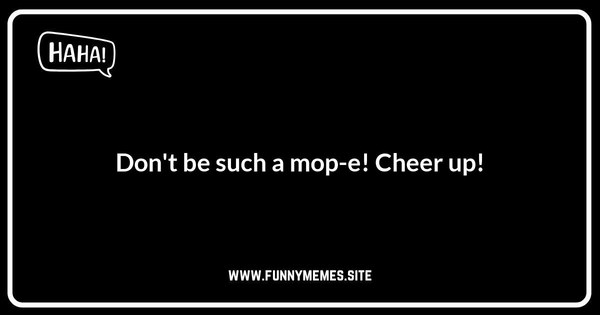 Mop Puns That Will Leave You in Stitches