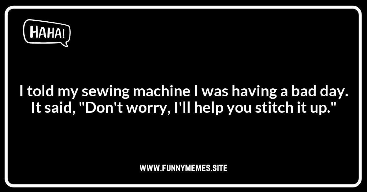 Needle Puns: Sewing Up the Humor
