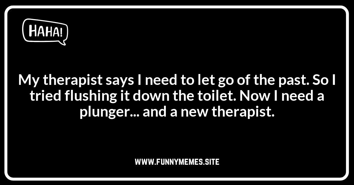 Dark Humor Plunger Jokes: When You're Really Clogged Up