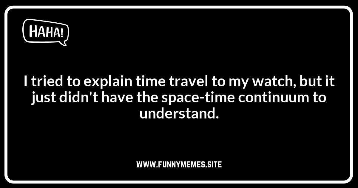 Watch Jokes: Hilarious Jokes About Time and Watches