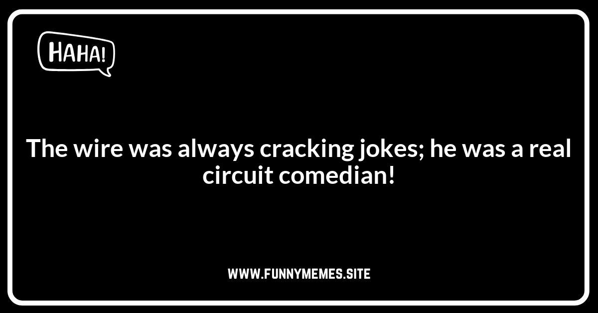 Wire Puns: When Wires Get Witty