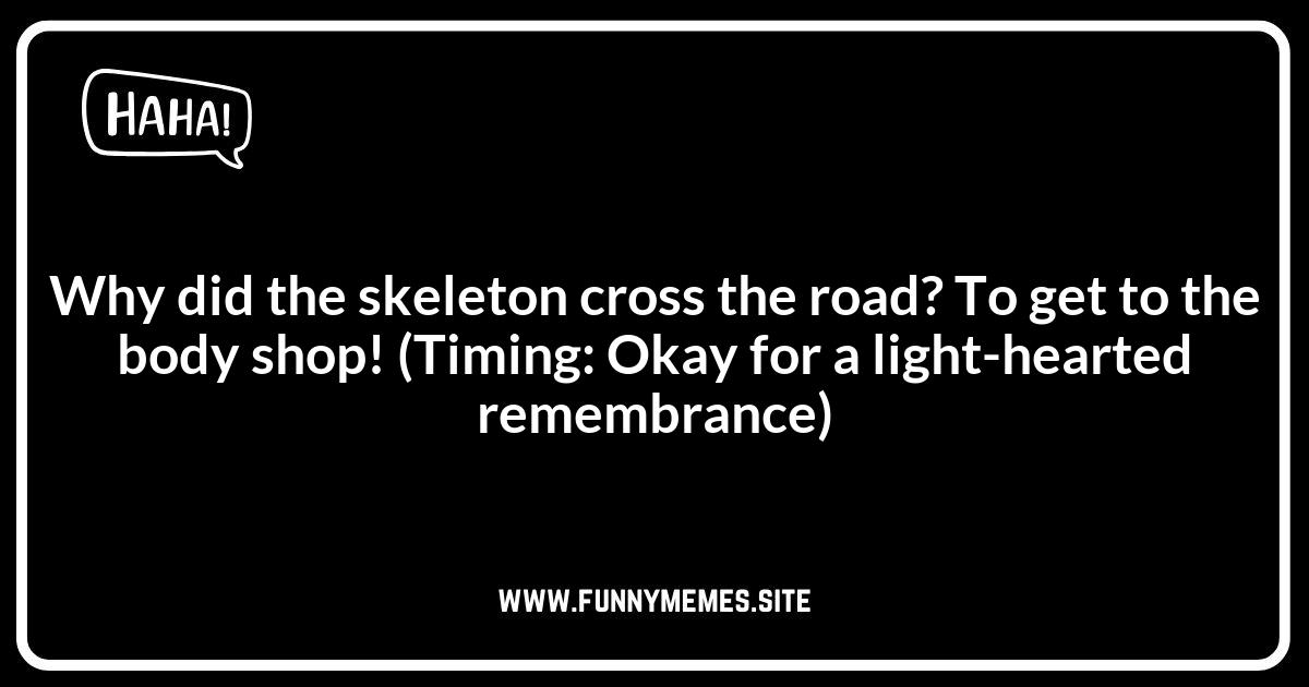 Funeral Jokes and Puns: Finding the Right Time