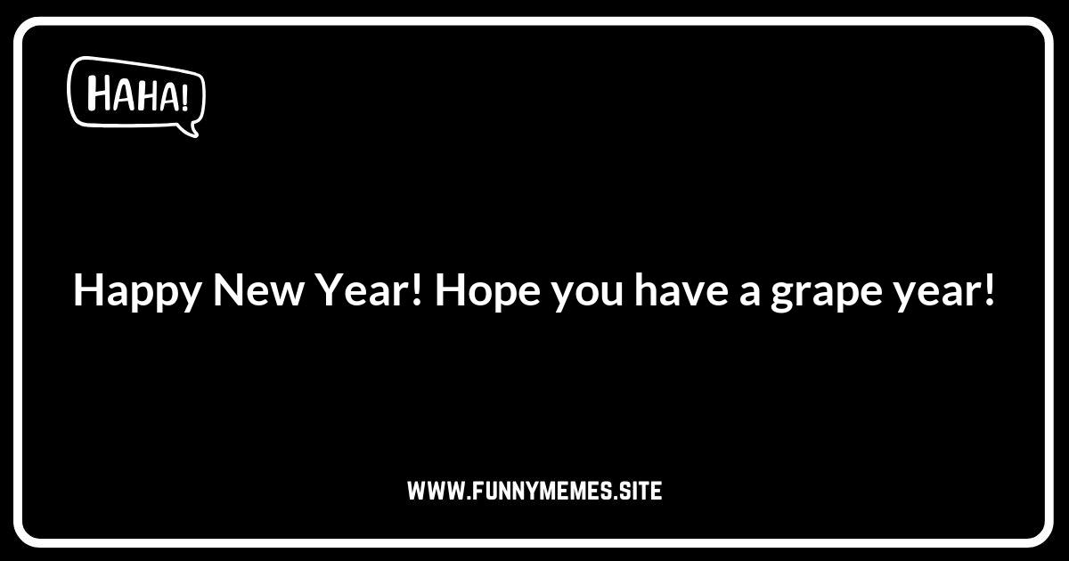New Year's Day Puns for Instagram Captions