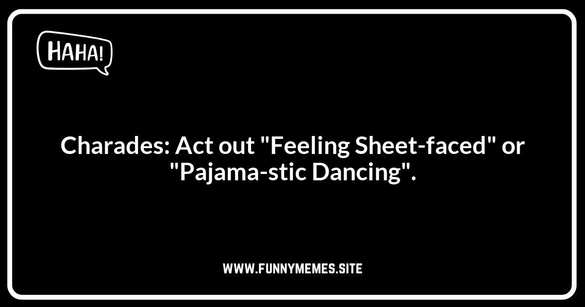 Punny Pajama Party Games: Add Laughter to Your Activities