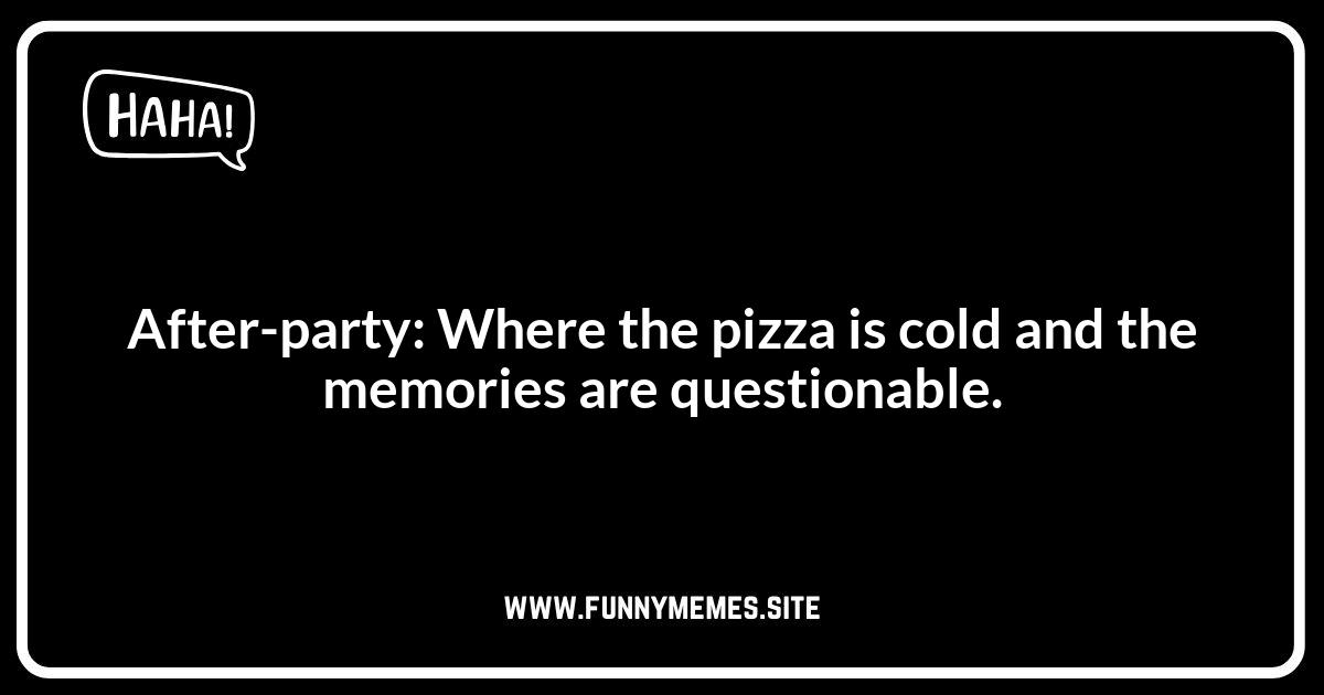 Senior Prom Jokes: After-Party Antics