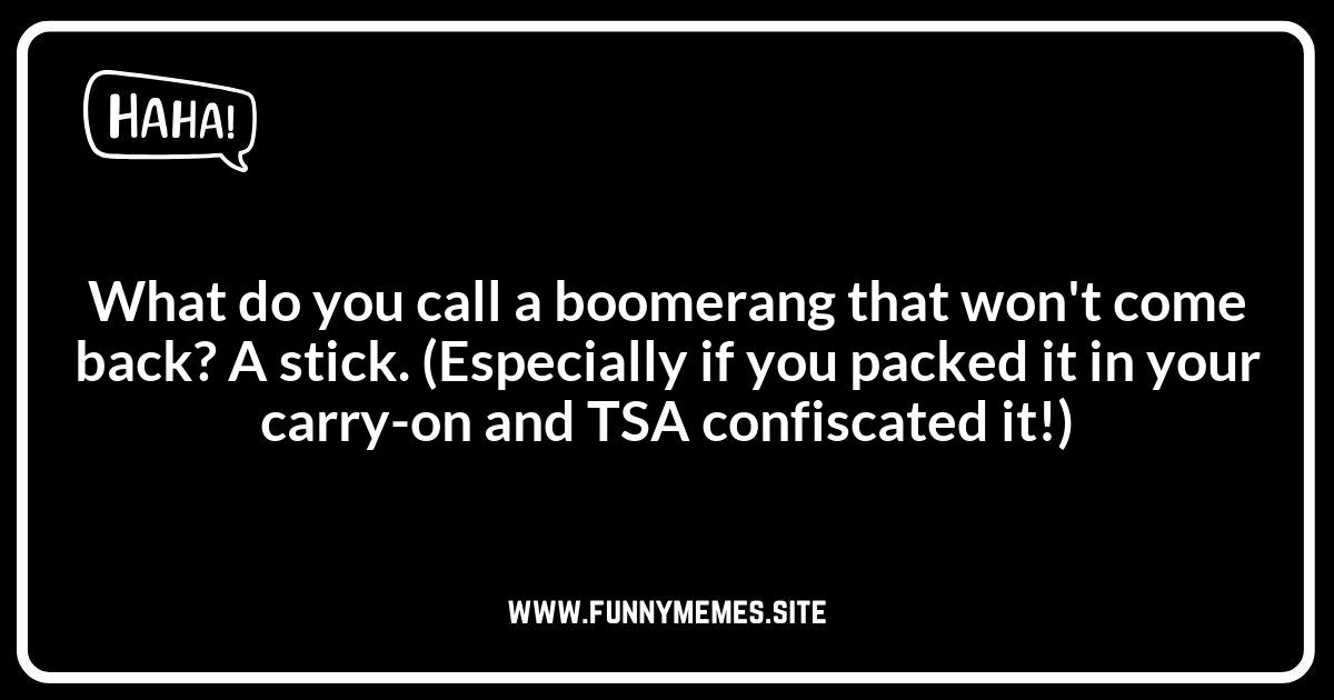 Travel Day Jokes: Airport Antics