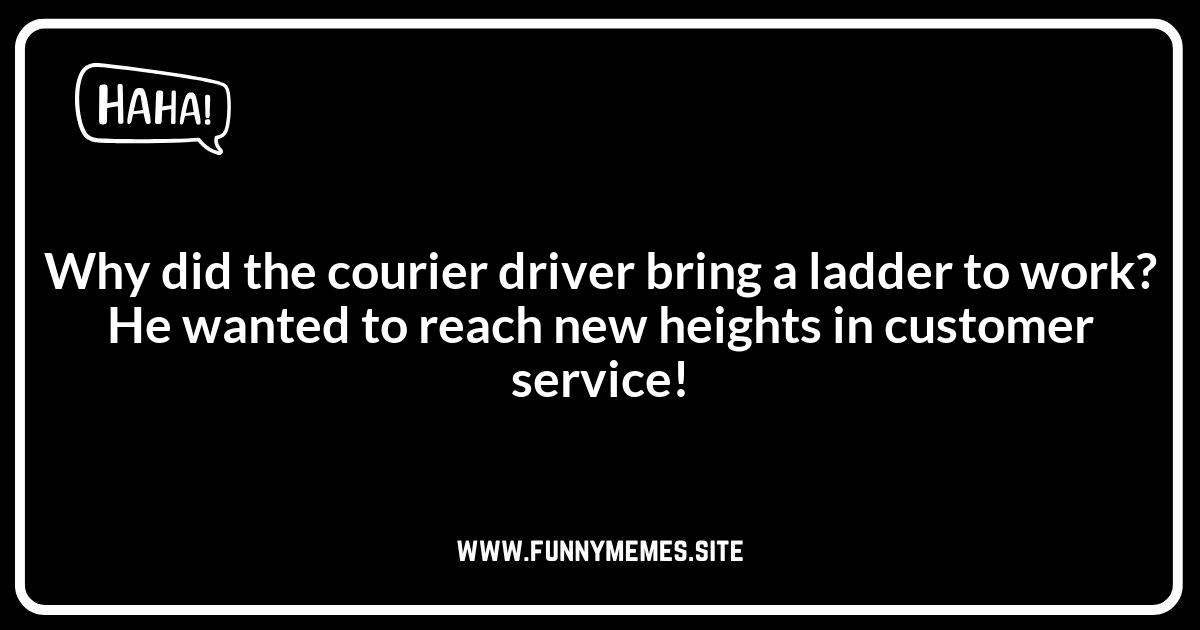 Courier Driver Jokes: Mileage May Vary (in Humor)