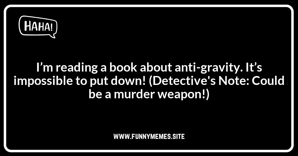 Funny Detective Puns: Elementary, My Dear Humor!