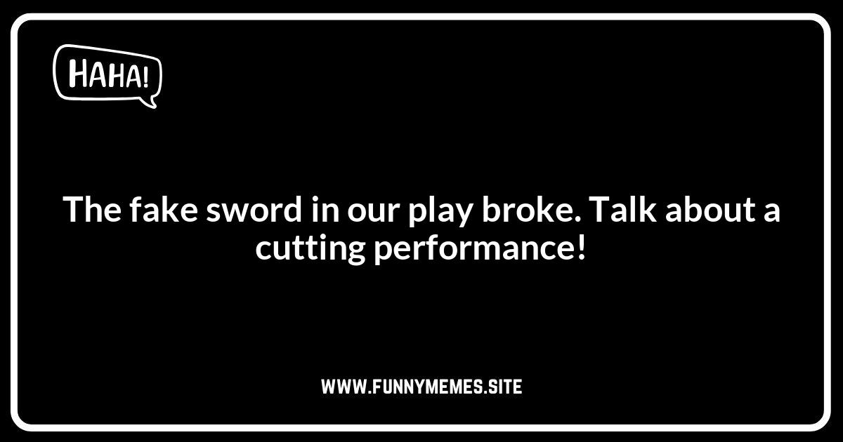 School Play Prop Jokes: A Little Help from Our Funny Friends