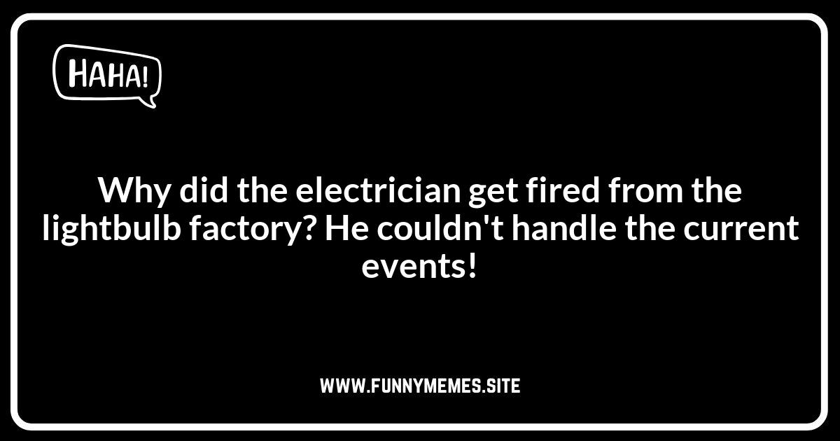 Electrician Jokes: Short Circuit Humor
