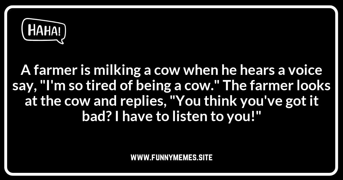 Classic Farmer Jokes for a Good Chuckle