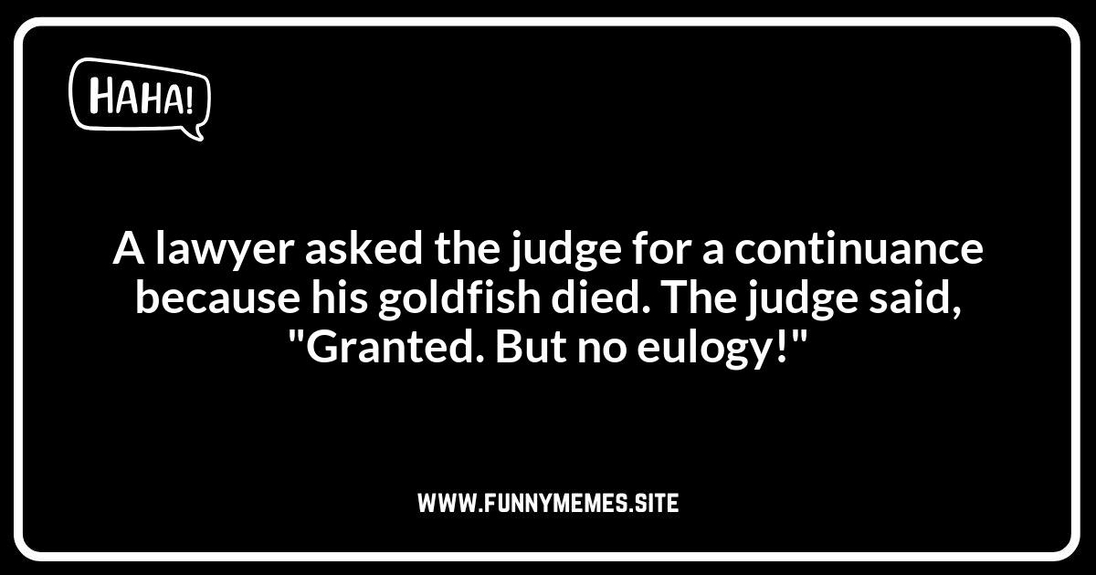 Judge Jokes Featuring Lawyers