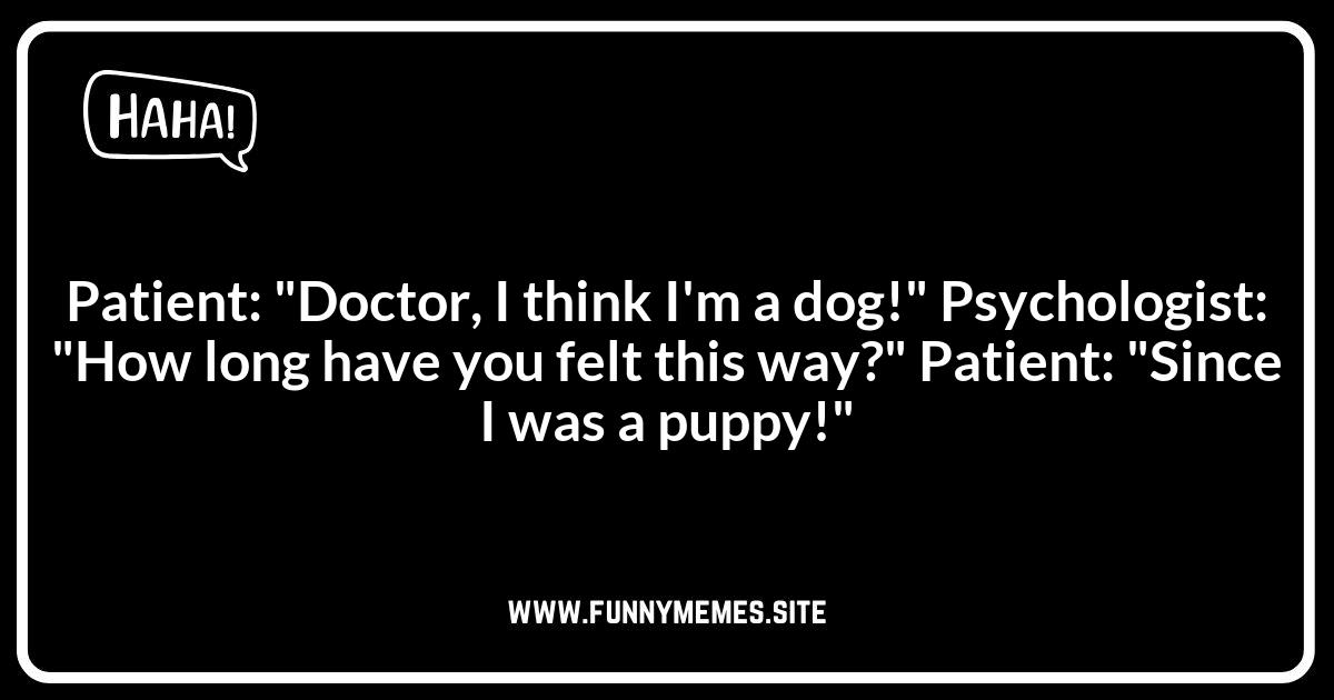 Funny Psychologist Jokes About Therapy Sessions
