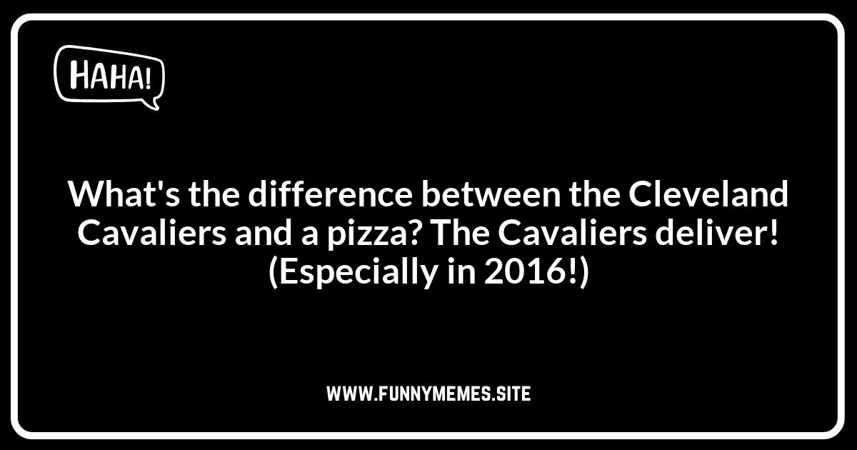 Cleveland Cavaliers Championship Jokes: Taste of Victory