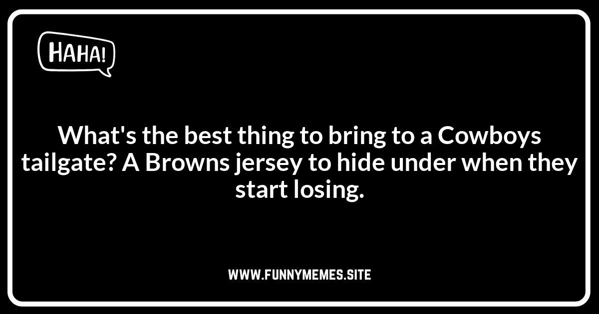 Dallas Cowboys Jokes: Tailgating Humor