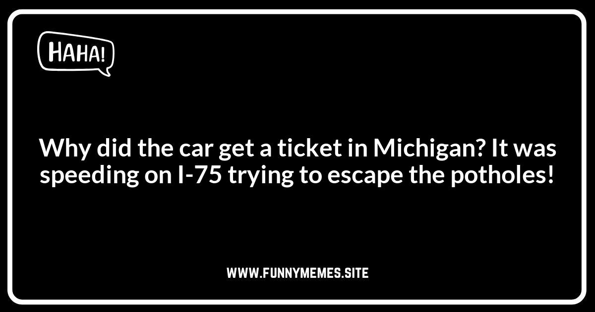 Michigan Travel Jokes: Road Trip Ready Humor