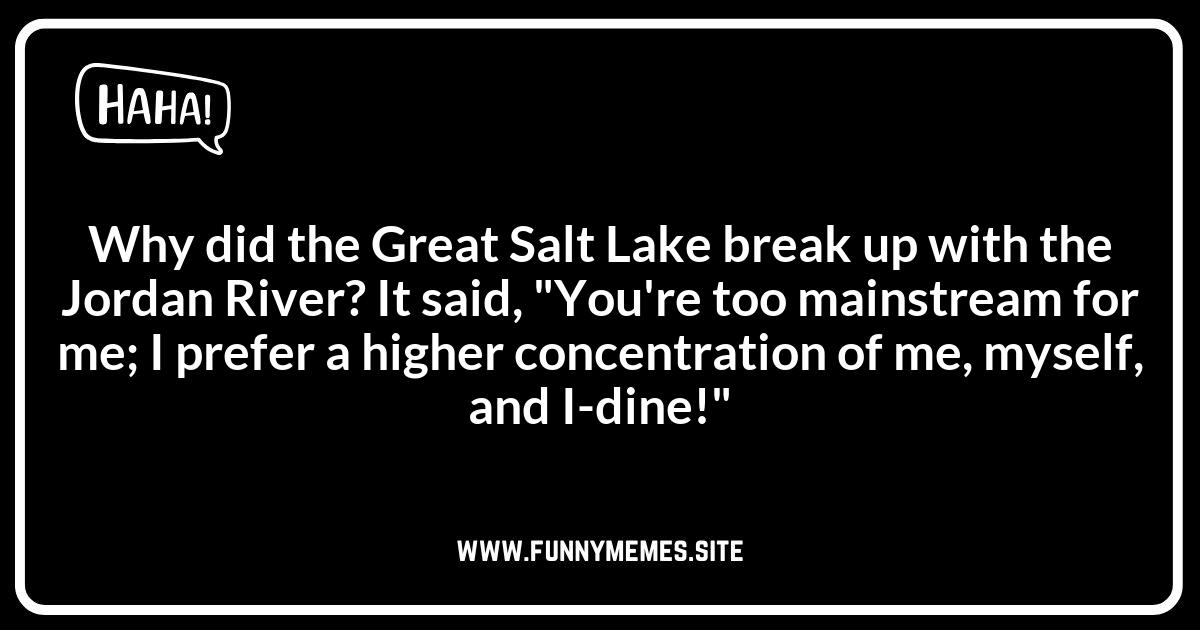 Salt Lake City Geography Jokes: A Salty Sense of Humor