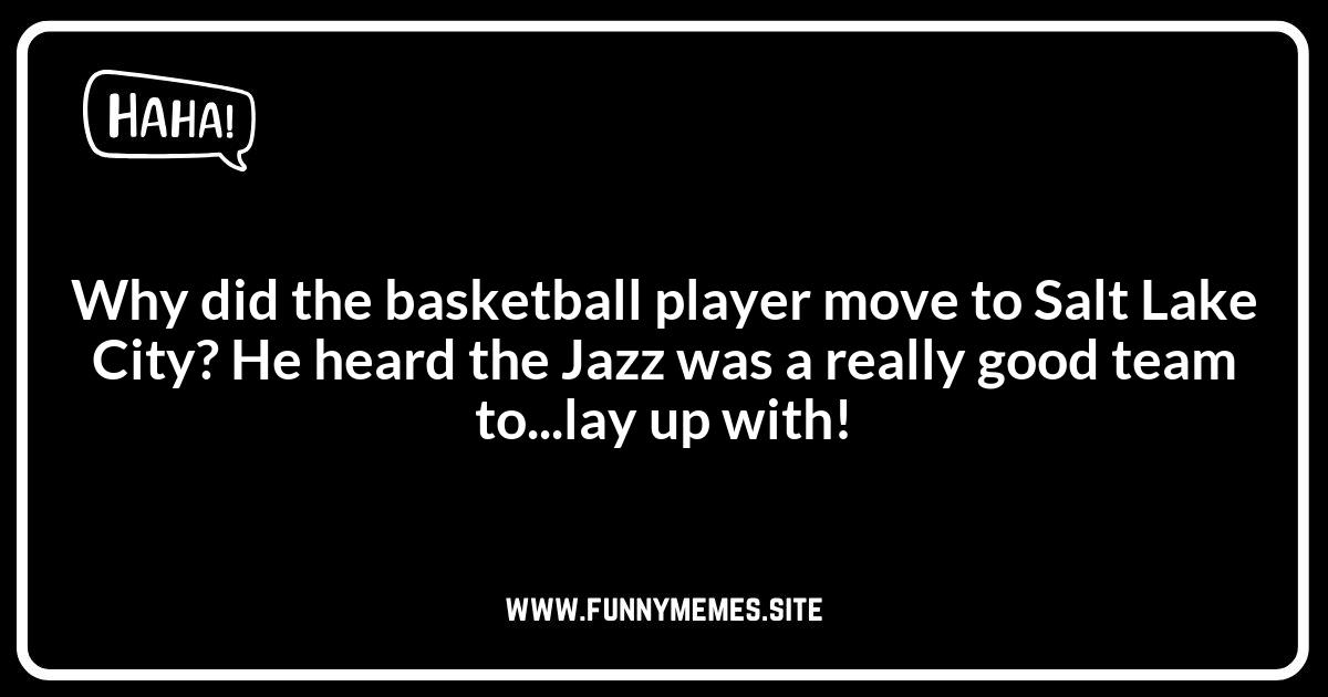 Salt Lake City Sports Puns: Playing Around with the Jazz