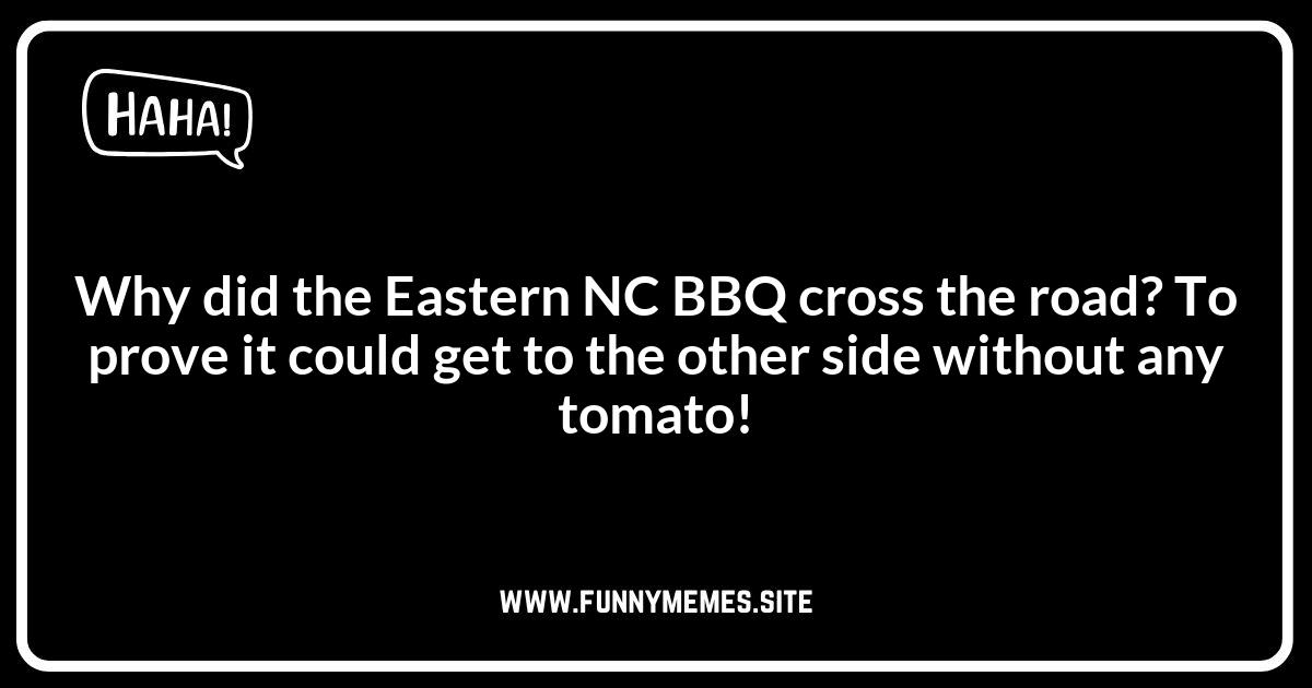 North Carolina Jokes About Our Famous Barbecue