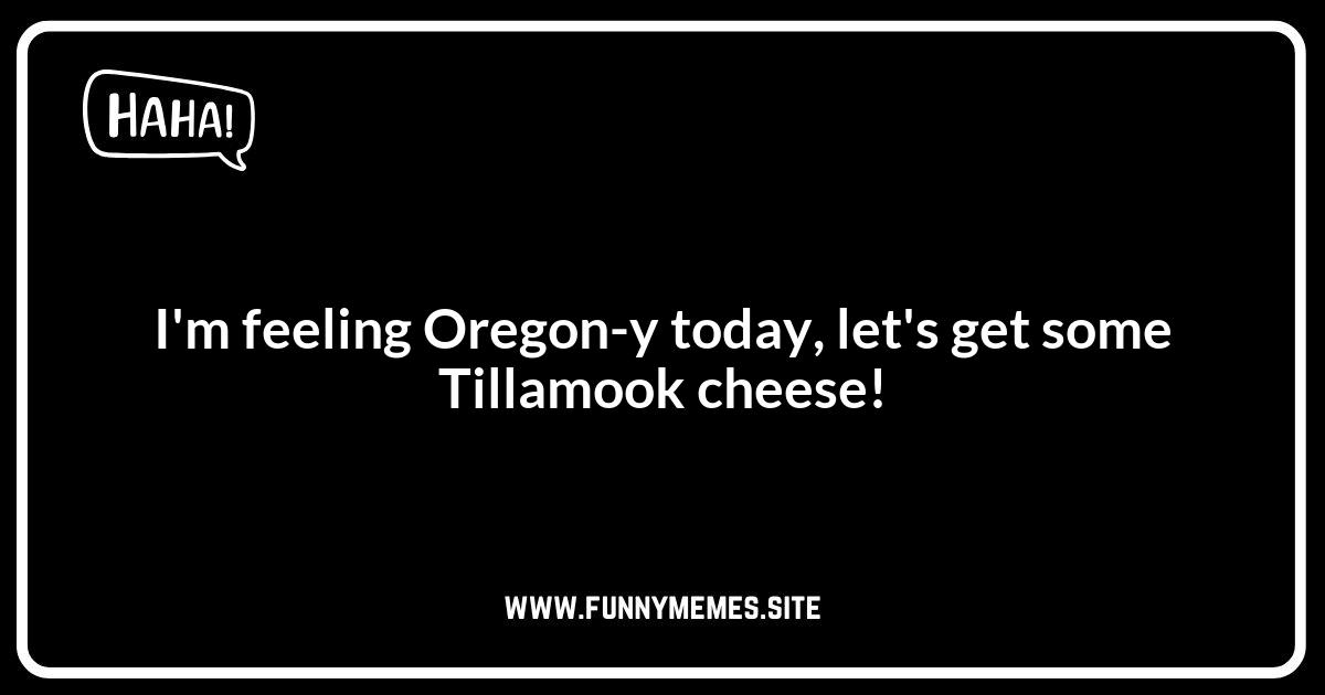 Oregon Food Puns: A Taste of Comedy