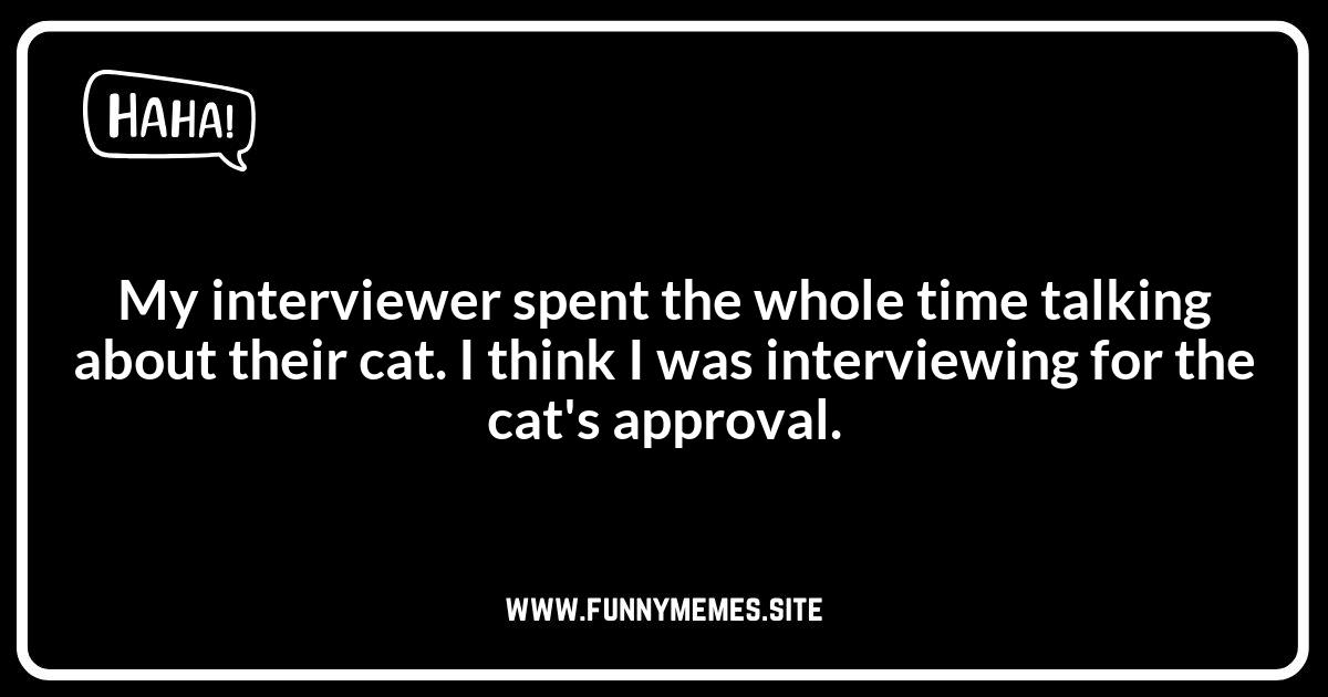 Job Interview Puns: When the Interviewer is... Unique