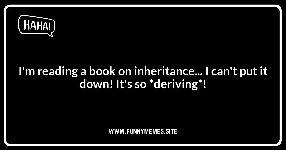 Inheritance Puns: Deriving Laughter from Code