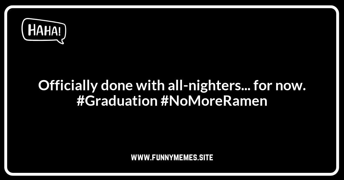 Funny College Graduation Captions: Diploma-Worthy Instagram Posts